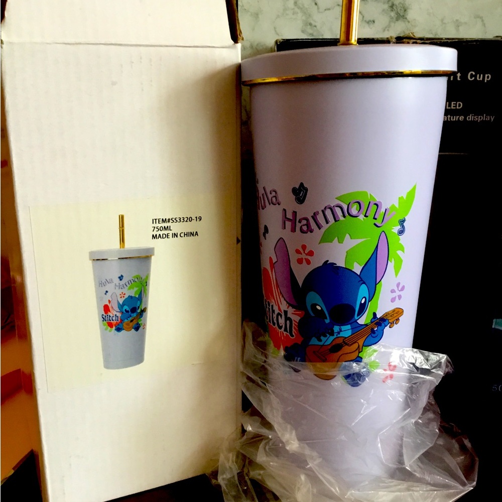 STITCH STAINLESS STEEL CUPS
